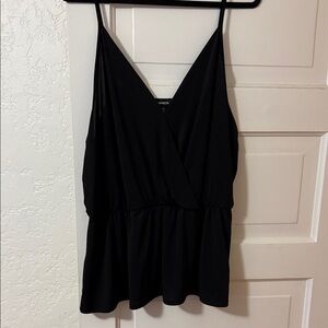 Express Black Wrap-Front Camisole